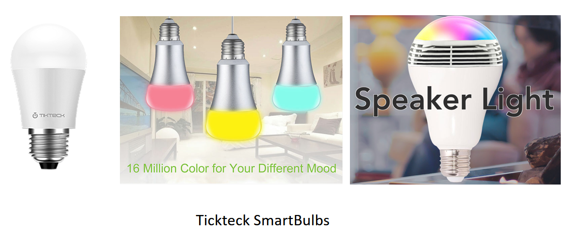 Tickteck Smart Bulbs