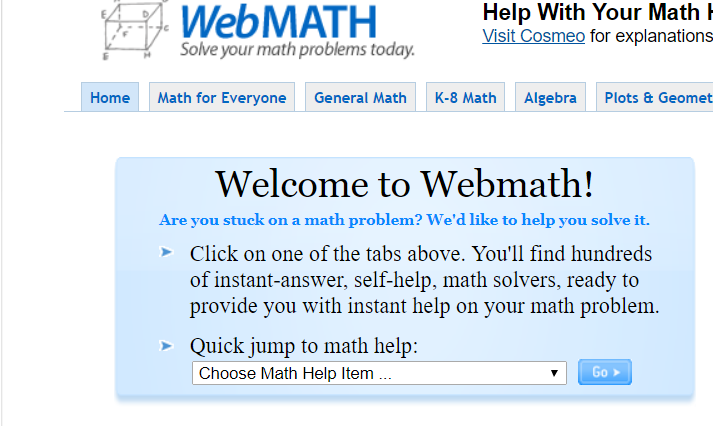 Webmath